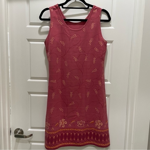 Tommy Bahama Red Print 100% Silk Sleeveless Mini Dress - Picture 6 of 6